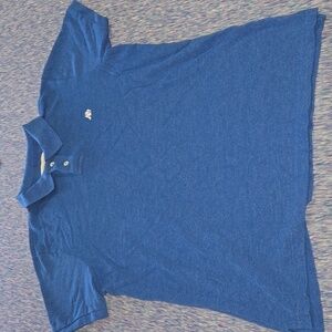 Aeropostale Men's Polo Blue Size XL